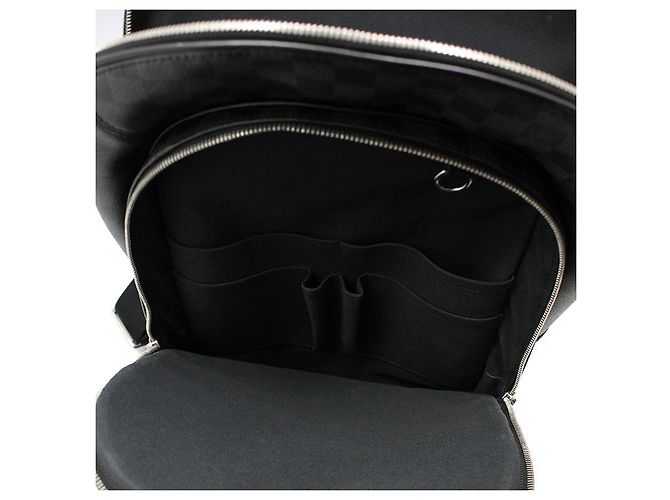Louis Vuitton Zaino Michael Damier Graphite Marrone - vista 10