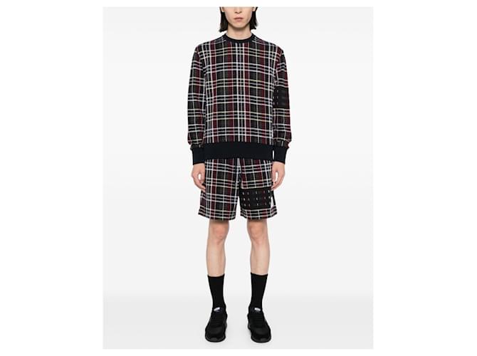 Thom Browne Jacquard-Sweatshirt mit Karomuster Final No-Margin Mehrfarben - Ansicht 4