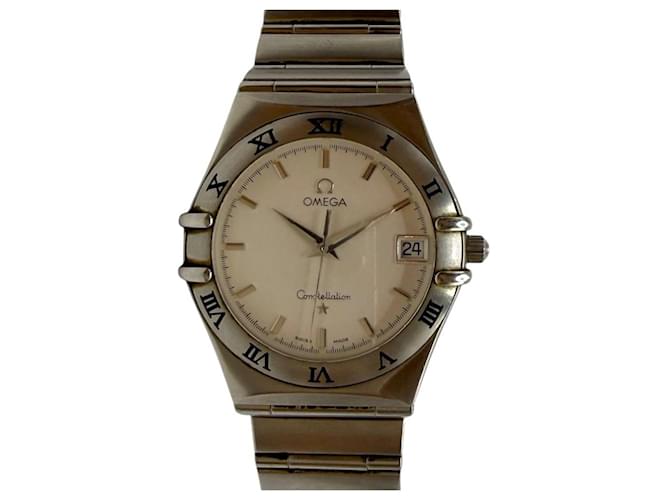 Omega Constellation Stahluhr Silber - Ansicht 2