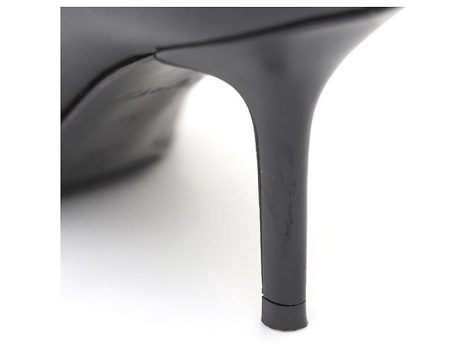 Louis Vuitton Scarpe Stiletto Monogramma Bicolore Nero - vista 6