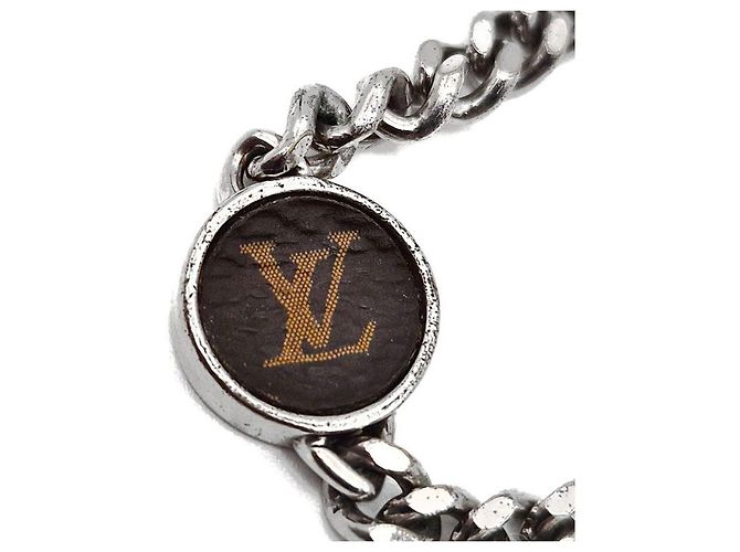 Louis Vuitton Bracciale a catena con lucchetto - vista 5