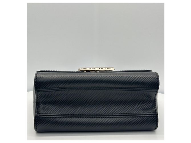 Louis Vuitton Borsa a tracolla Epi Twist PM Nero Argento - vista 7