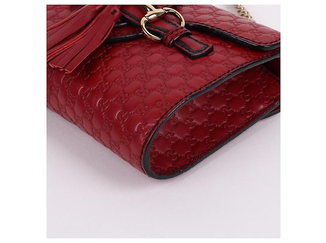 Gucci Mini borsa a tracolla rossa Seema Emily Rosso - vista 10