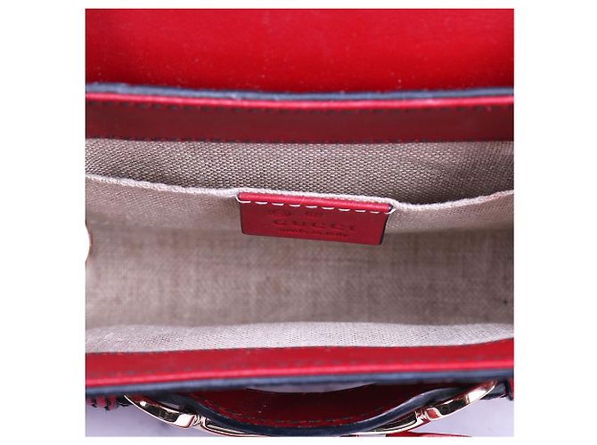 Gucci Mini borsa a tracolla rossa Seema Emily Rosso - vista 11