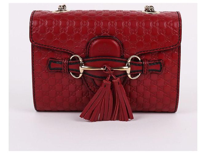 Gucci Mini borsa a tracolla rossa Seema Emily Rosso - vista 2