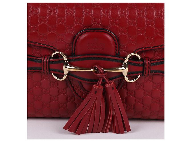 Gucci Mini borsa a tracolla rossa Seema Emily Rosso - vista 3