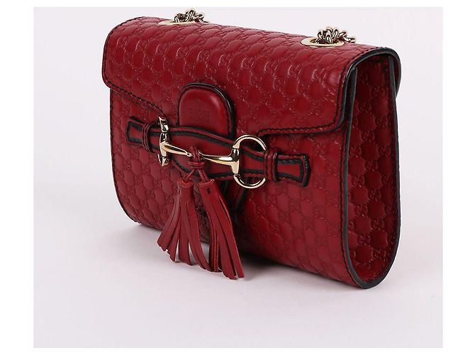 Gucci Mini borsa a tracolla rossa Seema Emily Rosso - vista 4