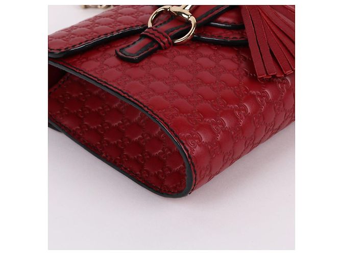 Gucci Mini borsa a tracolla rossa Seema Emily Rosso - vista 9