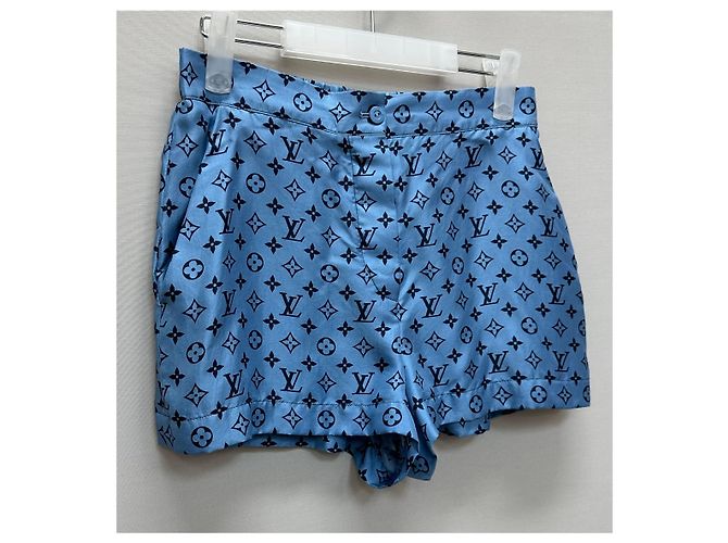 Louis Vuitton Short de pijama mini monograma Azul - vista 3