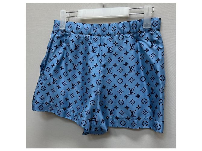 Louis Vuitton Short de pijama mini monograma Azul - vista 6