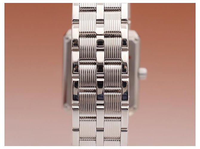 Piaget Damenarmbanduhr Protocol Vintage in Weißgold, Größe Medium, mit Full Pave Diamanten - Ansicht 9