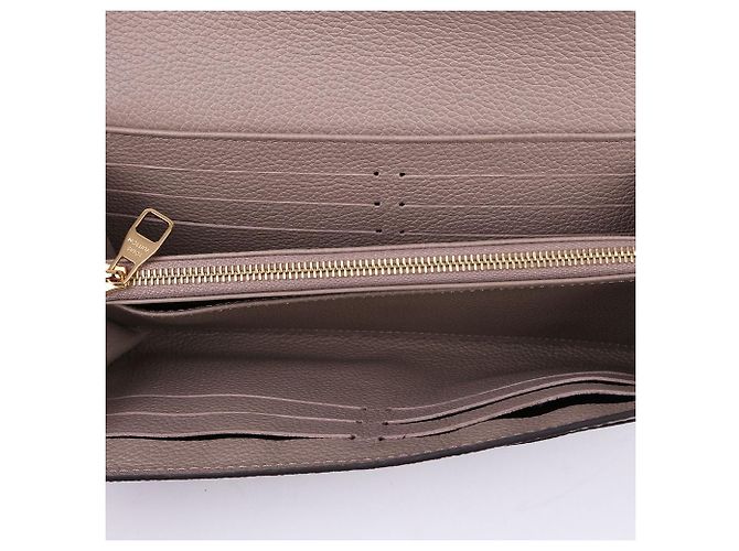 Louis Vuitton Portafoglio Sarah con monogramma beige Marrone - vista 11