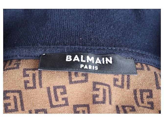 Balmain Monogram PK T-Shirt Braun - Ansicht 6