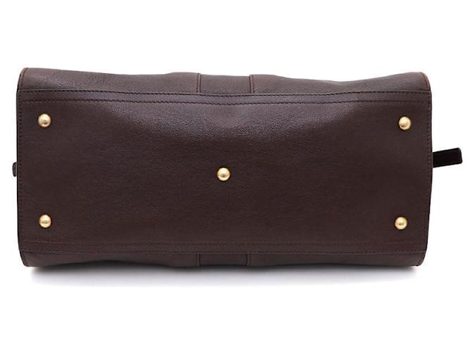 Saint Laurent Cabas Chyc Medium Tragetasche Braun - Ansicht 8