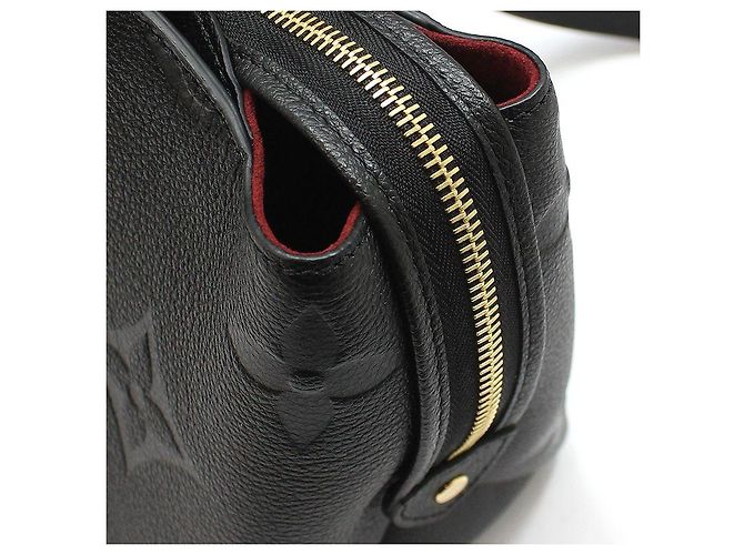 Louis Vuitton Borsa a tracolla Monogram Empreinte Petite Pallette Nero - vista 10