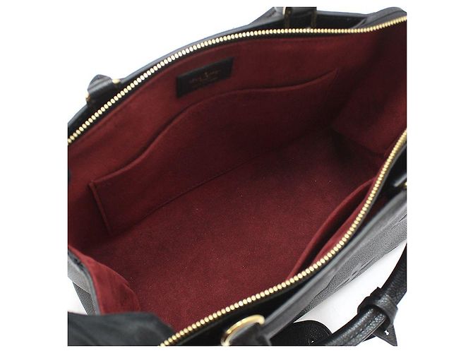 Louis Vuitton Borsa a tracolla Monogram Empreinte Petite Pallette Nero - vista 11