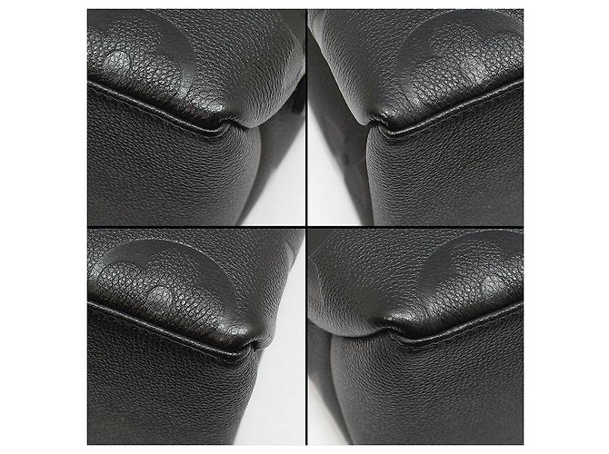 Louis Vuitton Borsa a tracolla Monogram Empreinte Petite Pallette Nero - vista 12