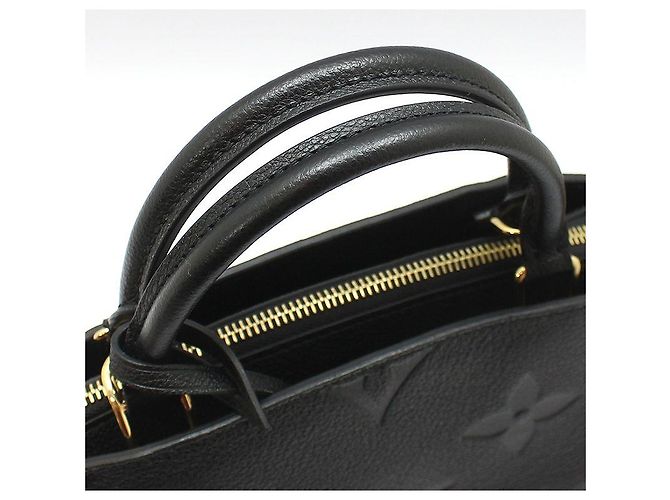 Louis Vuitton Borsa a tracolla Monogram Empreinte Petite Pallette Nero - vista 6