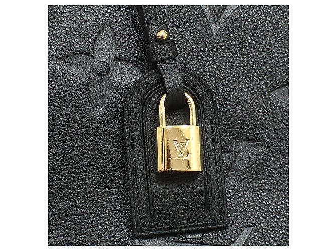Louis Vuitton Borsa a tracolla Monogram Empreinte Petite Pallette Nero - vista 8