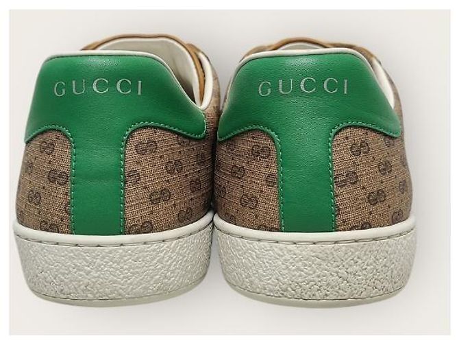 Gucci Sneakers Disney GG Supreme Mickey Mouse Ace Marrone - vista 8