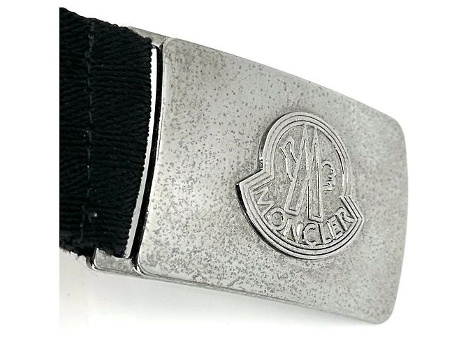 Giacca corta in piumino Moncler Angres Belt Fur Nero - vista 6