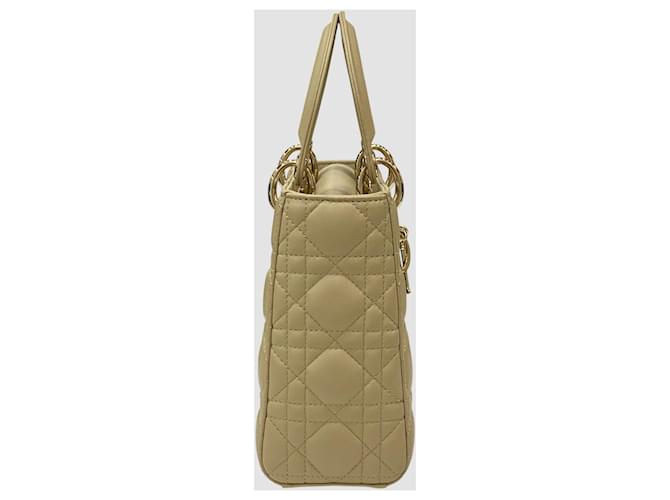 Dior Lady Small Beige Marrone - vista 4