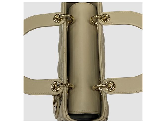 Dior Lady Small Beige Marrone - vista 6