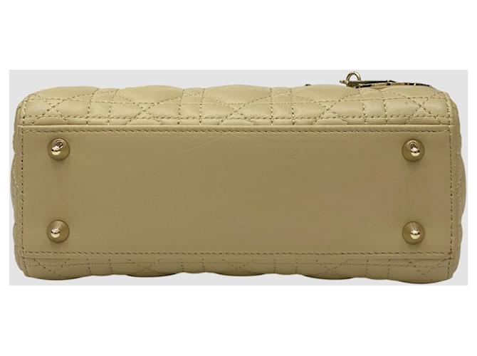 Dior Lady Small Beige Marrone - vista 8