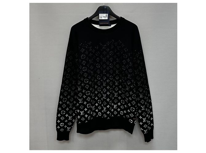 Louis Vuitton Gradient Monogram Knit Silvery - view 2