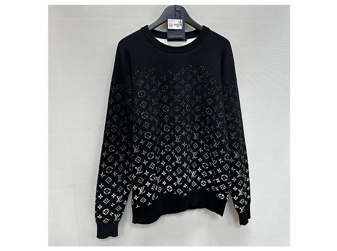 Louis Vuitton Gradient Monogram Knit Silvery - view 4