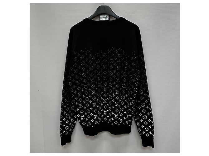 Louis Vuitton Gradient Monogram Knit Silvery - view 5