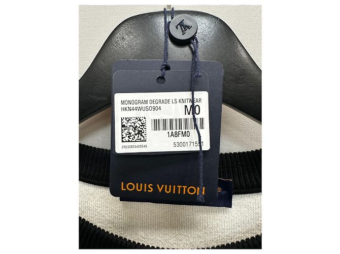 Louis Vuitton Gradient Monogram Knit Silvery - view 8