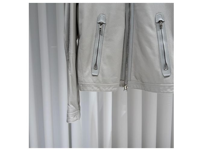 Tom Ford Leder-Bomberjacke Trigger Braun - Ansicht 5