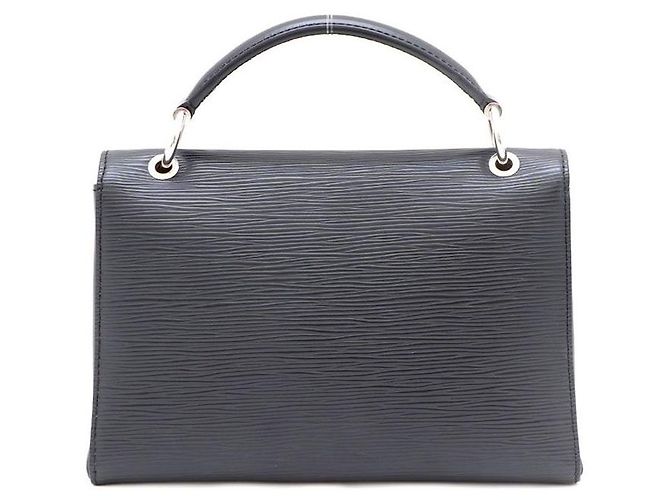 Louis Vuitton Bolso Tote y Crossbody Epi Pochette Grenelle Negro - vista 3
