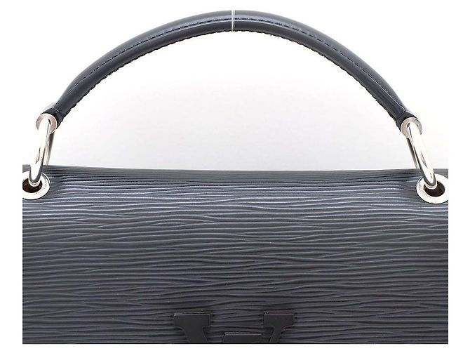 Louis Vuitton Bolso Tote y Crossbody Epi Pochette Grenelle Negro - vista 4