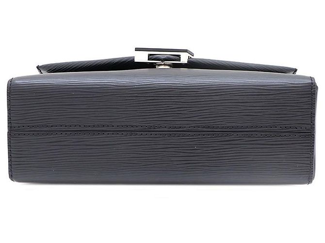 Louis Vuitton Bolso Tote y Crossbody Epi Pochette Grenelle Negro - vista 7
