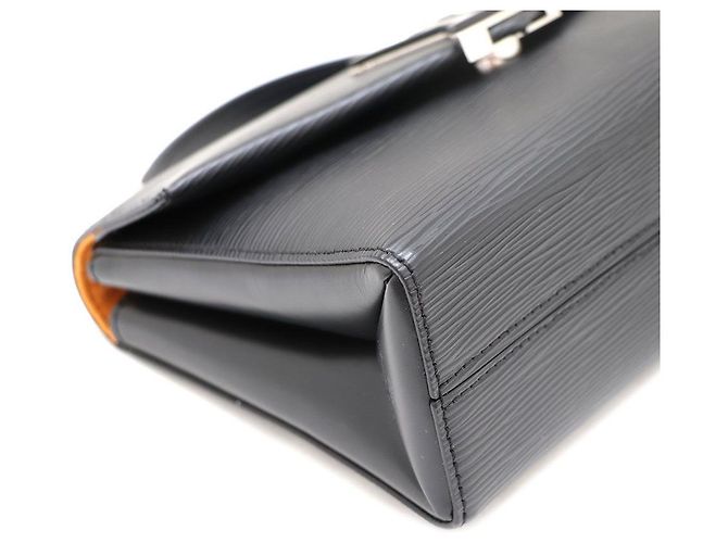 Louis Vuitton Bolso Tote y Crossbody Epi Pochette Grenelle Negro - vista 8