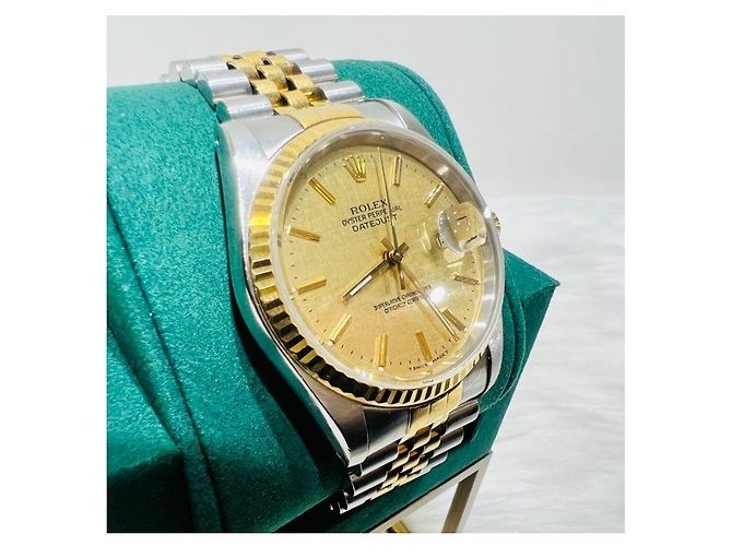 Rolex Orologio Datejust Oyster Perpetual Combi da uomo Multicolore - vista 2