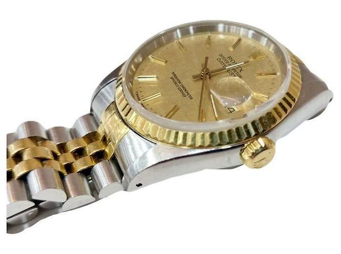 Rolex Orologio Datejust Oyster Perpetual Combi da uomo Multicolore - vista 5