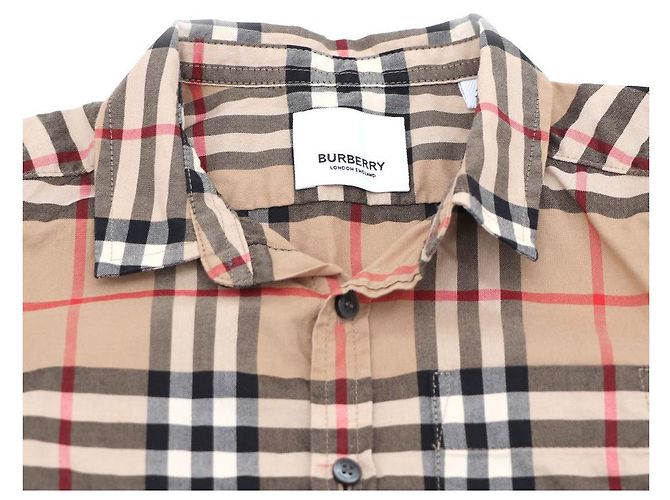 Burberry Camicia a quadri per bambini Marrone - vista 4