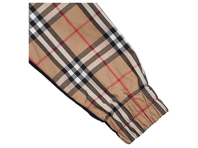 Burberry Boy's Checked Cotton Harrington Jacket Mehrfarben - Ansicht 5