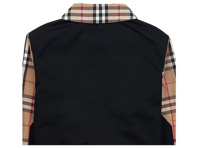 Burberry Boy's Checked Cotton Harrington Jacket Mehrfarben - Ansicht 7