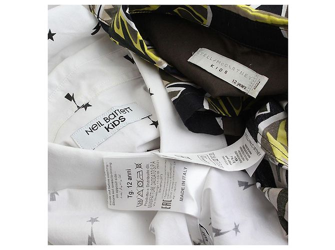 Stella Mc Cartney Camicia con risvolto Neil Barrett Kids, Set camicia Stella McCartney Kids Età Bianco - vista 6