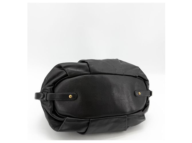 Prada Borsa Tote e Borsa a Spalla in vitello morbido Nero - vista 6