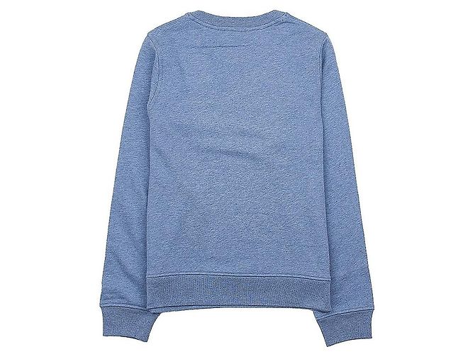 Burberry Sweatshirt aus Baumwolle mit Eichenblatt-Wappen für Mädchen EXPL CREST Blau - Ansicht 2