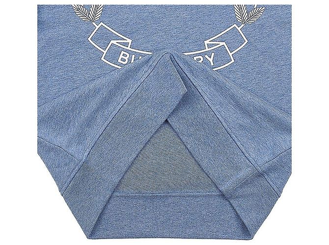 Burberry Sweatshirt aus Baumwolle mit Eichenblatt-Wappen für Mädchen EXPL CREST Blau - Ansicht 8