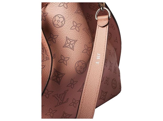Bucket Louis Vuitton Borsa a tracolla a secchiello Mahina Girolata Rosso - vista 5