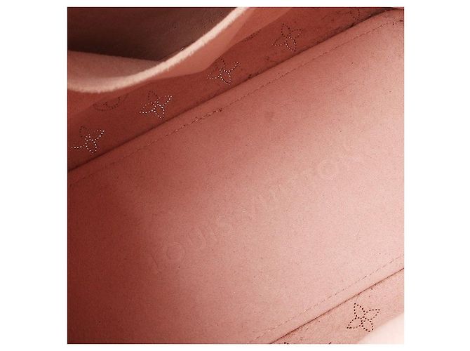 Bucket Louis Vuitton Borsa a tracolla a secchiello Mahina Girolata Rosso - vista 9