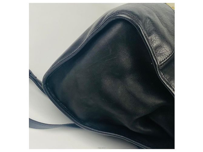 Mulberry Borsa oversize strutturata in pelle nera Nero - vista 8