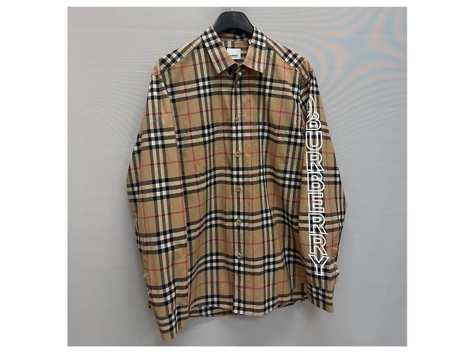Burberry Popeline-Hemd mit Logo-Print Mehrfarben - Ansicht 3